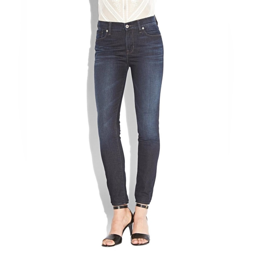 Lucky Brand Brooke Skinny - White Oak Cone Denim